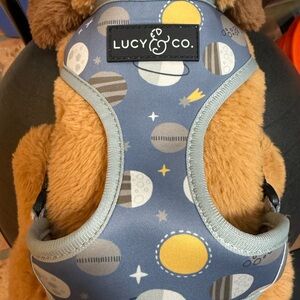 Lucy & Co. Lunar Blue/Gray Dog Harness | size XS
